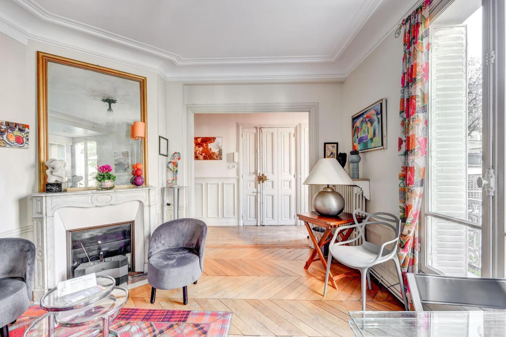 Appartement Lecourbe - Appt Spacieux Dans Le 15eme Parijs